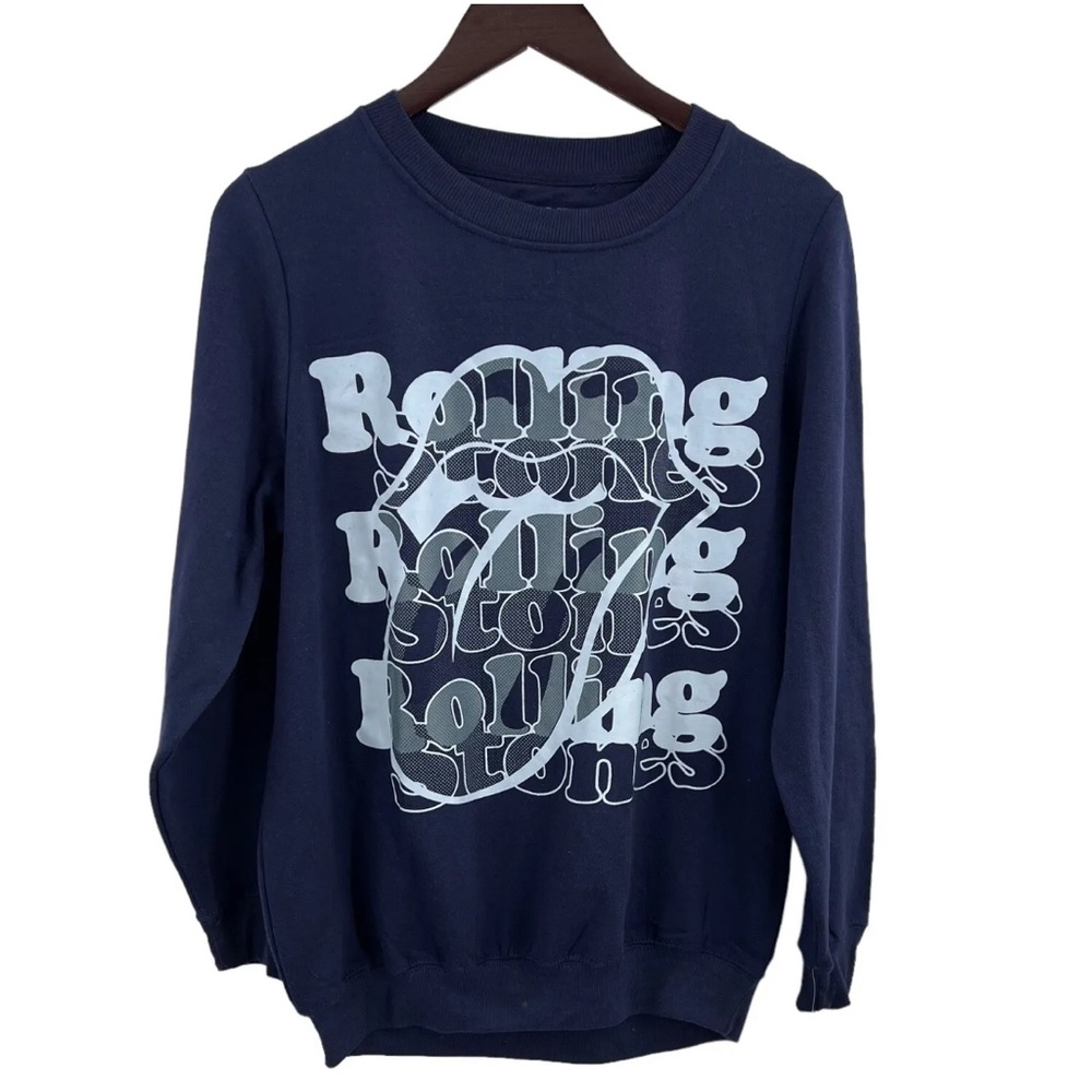 Women’s Rolling Stone Navy Comfort Sweater